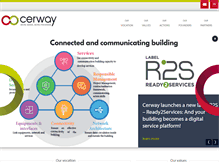 Tablet Screenshot of cerway.com
